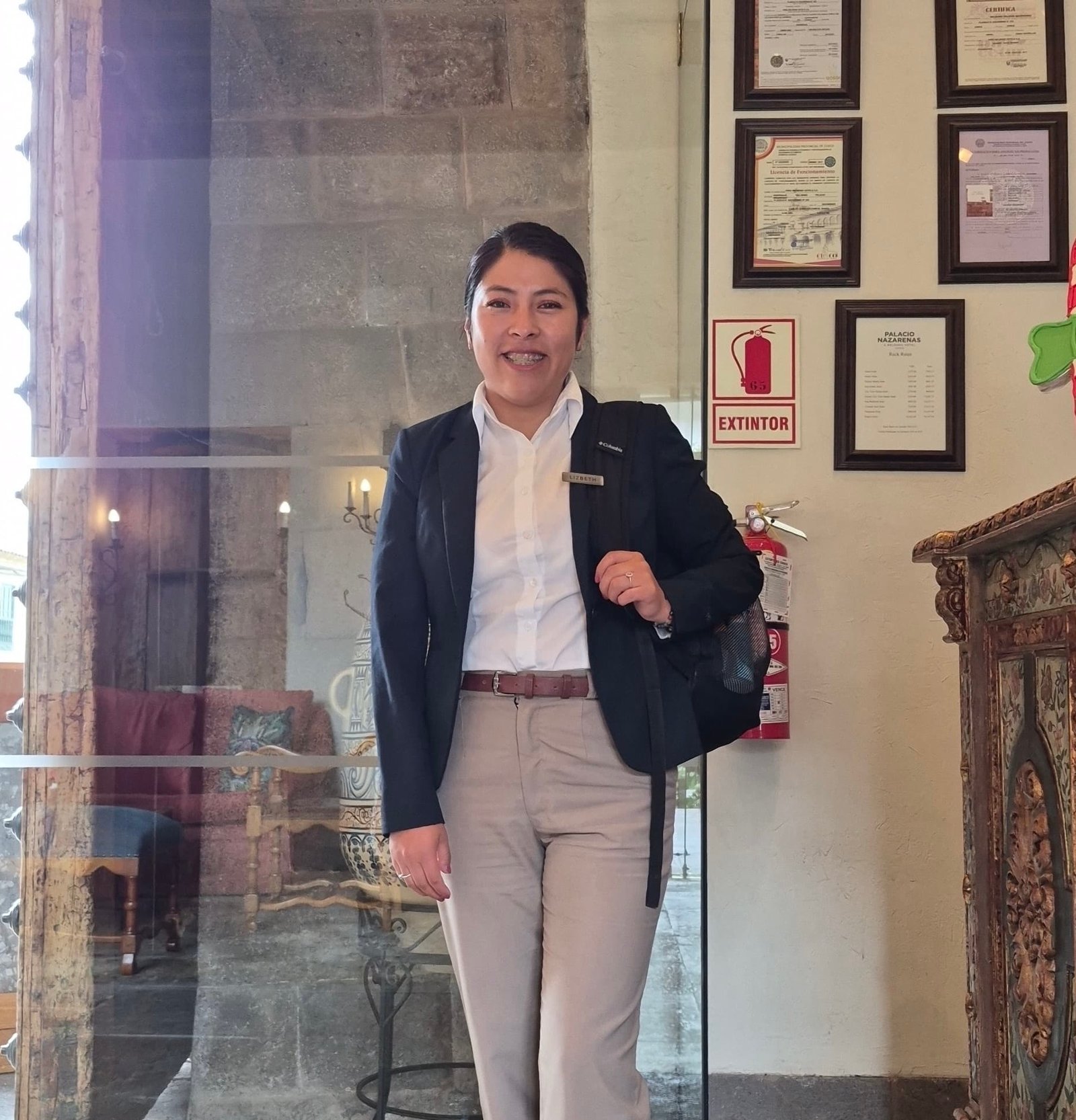 lizbeth lopez inka power peru female tour guide